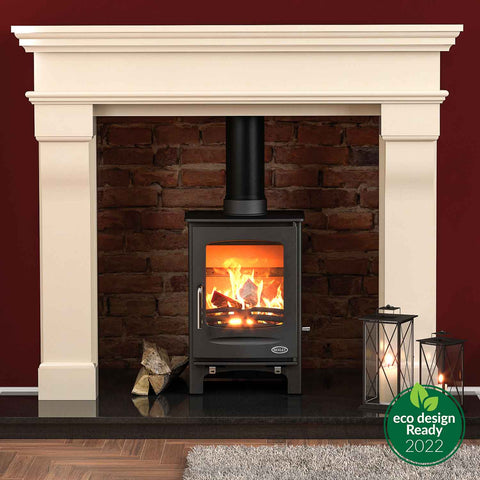 Henley Sherwood Multi Fuel Stove - Fireplaces and Stoves Drogheda