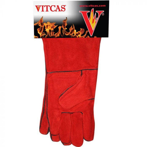 Heat Resistant Leather Stove Gloves - Fireplaces and Stoves Drogheda