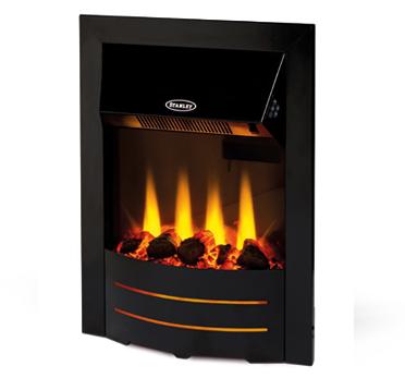 Stanley Argon Bailey Insert Electric Fire (Black) - Fireplaces and Stoves Drogheda