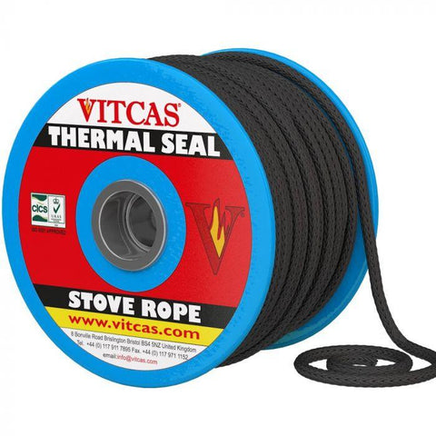 Vitcas Stove Rope & Rope Seal Adhesive Kit - Fireplaces and Stoves Drogheda