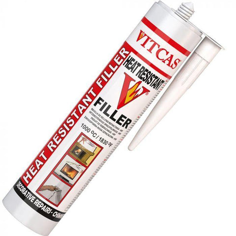 Vitcas White Heat Resistant Filler - Fireplaces and Stoves Drogheda