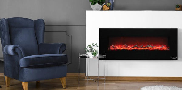 Stanley Argon Wall Hung Electric Fires 140cm x 58cm - Fireplaces and Stoves Drogheda