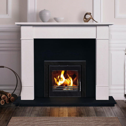 Emma Modern Limestone Fireplace and Fireplace Surround - Fireplaces and Stoves Drogheda
