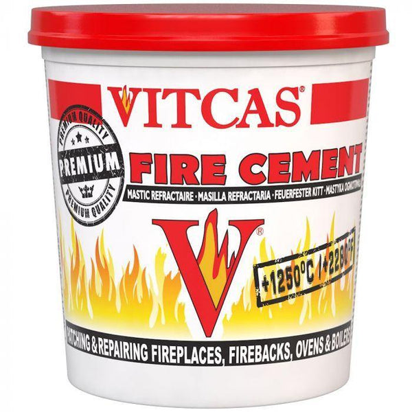 Vitcas Premium Fire Cement 500g - 5kg - Fireplaces and Stoves Drogheda